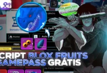 Min gaming auto raça v4 Blox Fruit Script (sem key)